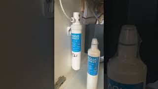 Aqua Crest Under Sink Water Filter Review [upl. by Baggott]