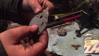 How to rebuild a tillotson HR or HL carburetor [upl. by Giuseppe]