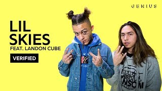 Lil Skies quotRed Rosesquot Feat Landon Cube Official Lyrics amp Meaning  Verified [upl. by Siraval591]