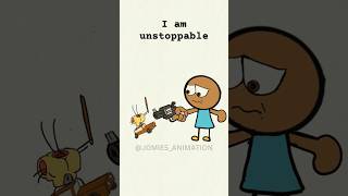 I put my armor on😂 animationmeme shorts [upl. by Eneluqcaj]