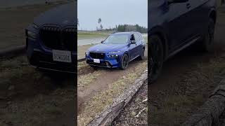 2023 BMW X7 OffRoad demo on Everyman Driver NWAPAMudfest [upl. by Dranrev]