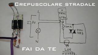 Automatic street light with LDR [upl. by Galvin]