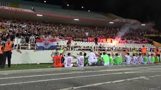 UltrasZrinjski Mostar  Kurac Vas čeka  HŠK Zrinjski  FC Tobol 04082022 [upl. by West]