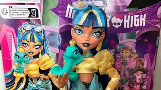 MONSTER HIGH CORE REFRESH CLEO DE NILE DOLL REVIEW featuring my gf [upl. by Jaylene645]