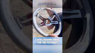 New Steering Wheel for Brutus‼️ trucks trucker peterbilt scania trending viralvideo [upl. by Esac399]