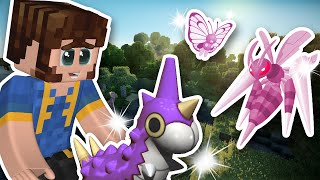 PINK MEGA BEEDRILL and AN INSANE SHINY Pixelmon Pocket Pixels Red  EP05 [upl. by Schechter]