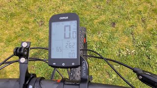 CYCPLUS M1 GPS Cycling Computer amp Z2 Out Front Mount plus C3 Cycling Speed Sensor amp Cadence Sensor [upl. by Riba118]