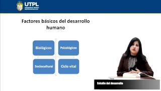 UTPL ESTUDIO DEL DESARROLLO PSICOLOGÍAPSICOLOGÍA DEL DESARROLLO I [upl. by Daron]