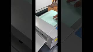 压痕机indenting machine book cover indentationbooktube printing postpress finishing [upl. by Lynn]