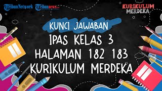 Kunci Jawaban IPAS Kelas 3 Halaman 182 183 Kurikulum Merdeka Bab 7 Uji Pemahaman [upl. by Ahsim637]