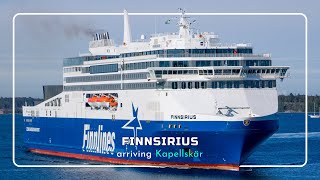 Finnsirius Arrival to Kapellskär [upl. by Gautea313]