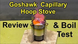 Goshawk Capillary Hoop Alcohol Stove [upl. by Orenid]