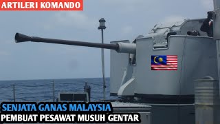 Sangat Dahsyat Bofors 40mm Malaysia Hantu Bagi Pilot Pesawat Tempur Lawan [upl. by Ydnil]