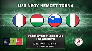 NNT6  Magyarország U20  Franciaország U20 20231111 1530 [upl. by Lledualc]