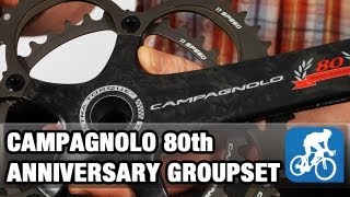 Campagnolo 80th Anniversary Groupset Unboxing [upl. by Aletha976]