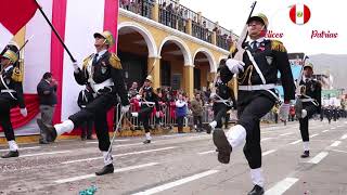 DESFILE CÍVICO ESCOLAR EN PACHACAMAC [upl. by Korie]