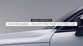 The Volvo XC40 Recharge Walkaround [upl. by Yeltnarb]