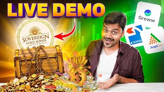 🤑 Dont invest in SGB Gold Bonds Before watching this video 🤯 Important Tips amp Live Demo 🔴 [upl. by Launame]