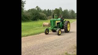 John Deere 730 Diesel 1960 Sunday A Drive [upl. by Attelliw]