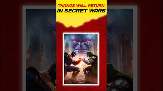 Thanos Is Coming Back In Avengers Secret Wars  Thanos vs Dr Doom  MT Explained Shorts [upl. by Hpesoj]