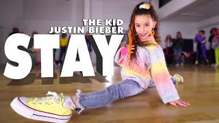 The Kid LAROI Justin Bieber  STAY Dance Video  Kids Street Dance tiktok  Sabrina Lonis Choreo [upl. by Demona]