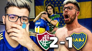 LA COBRA REACCIONA A LA FINAL DE LA LIBERTADORES BOCA 1  2 FLUMINENSE [upl. by Lyford]