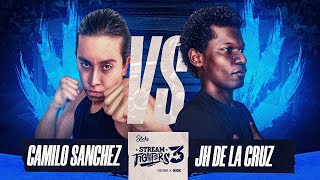 CAMILO SANCHEZ VS JH DE LA CRUZ  STREAM FIGHTERS 3  WESTCOL [upl. by Yedsnil]