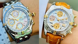 MOP KHẢM XÀ CỪ0966500851 BREITLING COCKPIT CHRONOMAT B13358 VS B130501 39MM RealTime [upl. by Ahsehat]