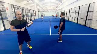 Padel match level 3  partita Padel all Oxygen sport club secondo set [upl. by Hcurob]