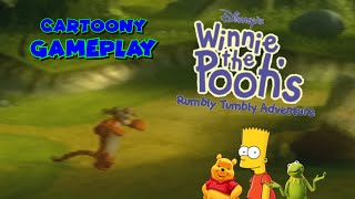 Cartoony Gameplay Winnie the Poohs Rumbly Tumbly Adventure PART 2 [upl. by Kcirdde]