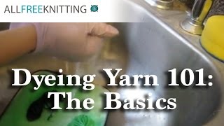 Dyeing Yarn 101 The Basics [upl. by Landes]