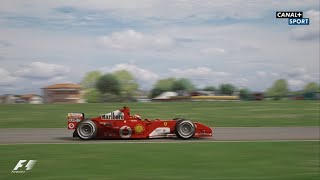 Fiorano 2004  WINTER TRACK DAY MICHAEL SCHUMACHER F2004 [upl. by Tedie]