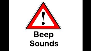 Warning Beep Sound Effects With Drawing [upl. by Ezra]