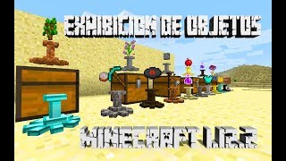 PEDESTALES DE PROYECCIÓNMINECRAFT 1122Display Mod [upl. by Ertemed513]