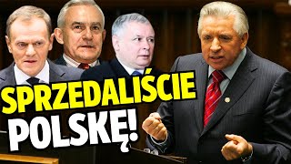 Andrzej Lepper OSKARŻA Tak ZRUJNOWALI Polskę [upl. by Ellerred]