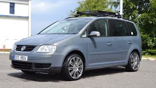 Volkswagen Touran 19 TDI  Drive mode acceleration 1080p [upl. by Getraer]