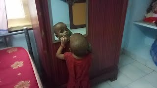 பாப்பா என்ன மேக்கப் makeup baby kids funny [upl. by Aicilram290]