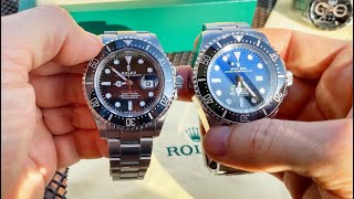 Rolex Deepsea and Rolex Seadweller comparison [upl. by Weiner990]