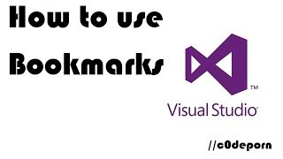 How to use Visual Studio Bookmarks [upl. by Wenonah]