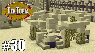 TekTopia 30  Ancient Ruins Minecraft Villager Mod [upl. by Enad]