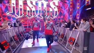 The Usos Entrance SmackDown Jan 7 2022 HD [upl. by Idelson479]