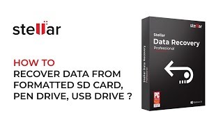 How to Recover Data From a Formatted SD Card Pen Drive or USB Drive [upl. by Akcinehs]