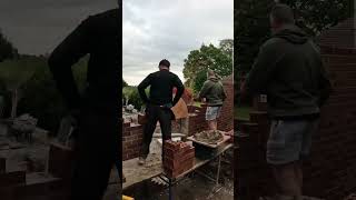 Archway 🌈 timelapse construction brickwork building satisfying [upl. by Love]