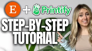 A to Z Printify  Etsy FULL Beginner Listing SEO Mockups amp Design Tutorial [upl. by Elsinore108]