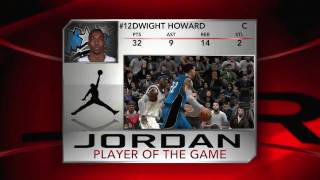 NBA 2K10 Charlotte Bobcats vs Orlando Magic  Playoff Game 3 Player of the Game [upl. by Arelc]