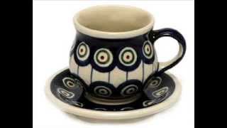 Zaklady Boleslawiec Polish Pottery Stoneware  Polish Pottery From Boleslawiec Poland [upl. by Nwadahs982]