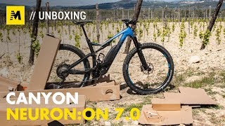 Canyon NeuronON 70  Unboxing and Built [upl. by Ttegdirb694]