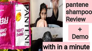 Pantene shampoo pouch Reviewpantene shampoo Review demo [upl. by Nigrom]