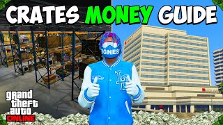 GTA 5 Online CEO CRATES Money Guide  GTA 5 Online CEO CRATE Guide amp Tips To Make MILLIONS [upl. by Darnoc]