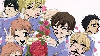 Ouran High School Host Club English Dub Bloopers Illustrated [upl. by Trudnak]